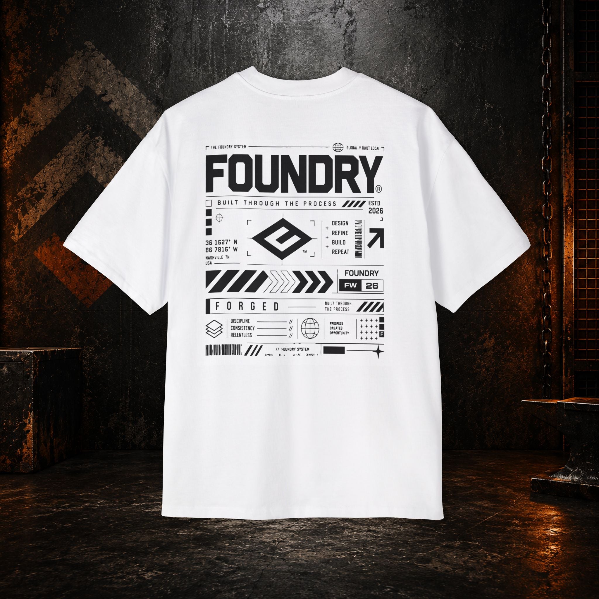 THE FOUNDRY SYSTEM // Men's Heavy Oversized Tee