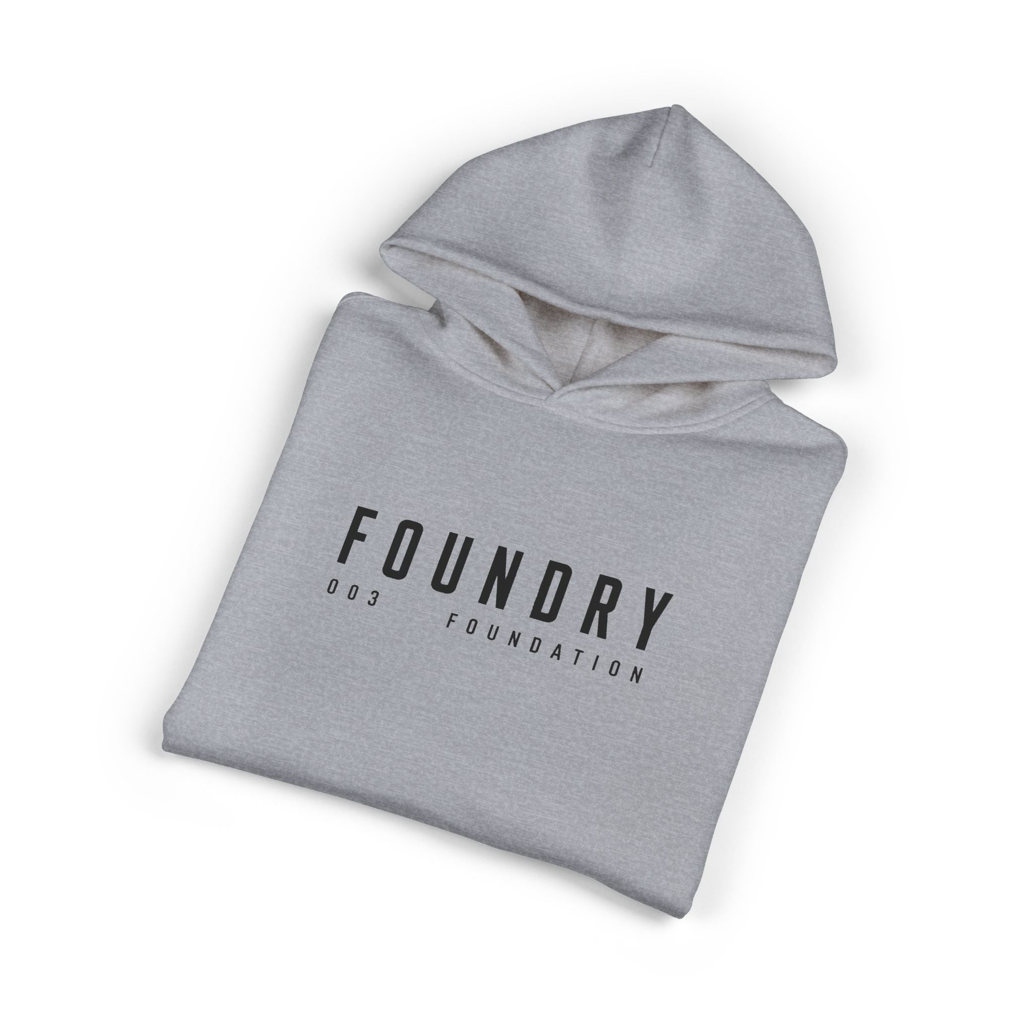 Foundry Relaxed Hoodie – Minimal Logo Comfort Pullover