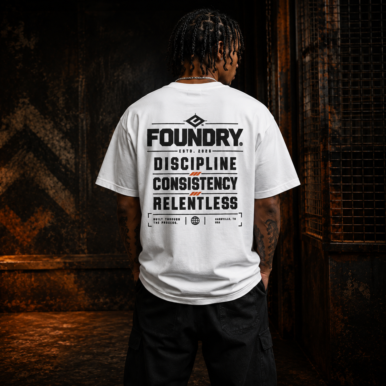 FOUNDRY 005 // DISCIPLINE HEAVYWEIGHT TEE