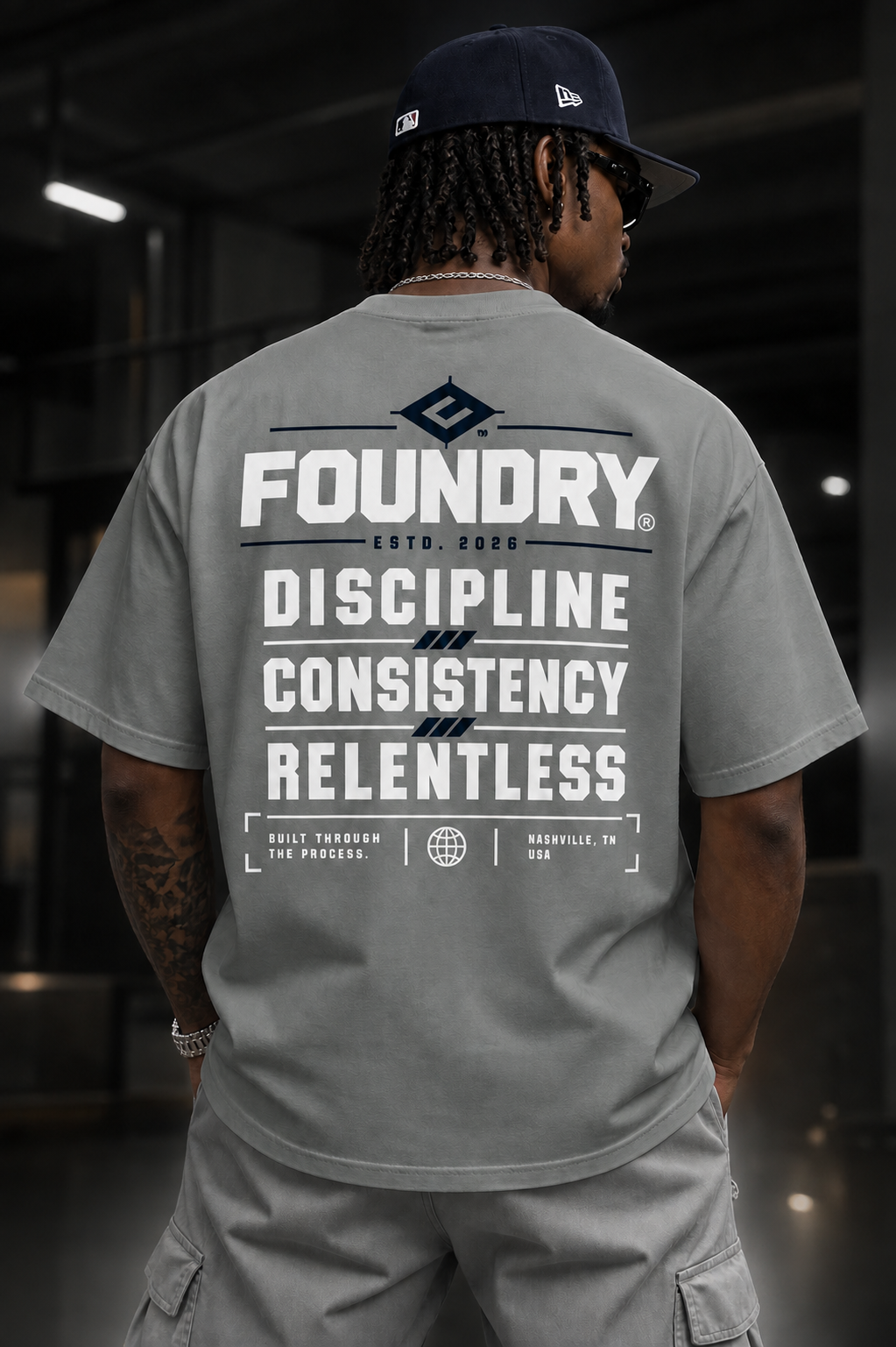 FOUNDRY 005 // DISCIPLINE HEAVYWEIGHT TEE
