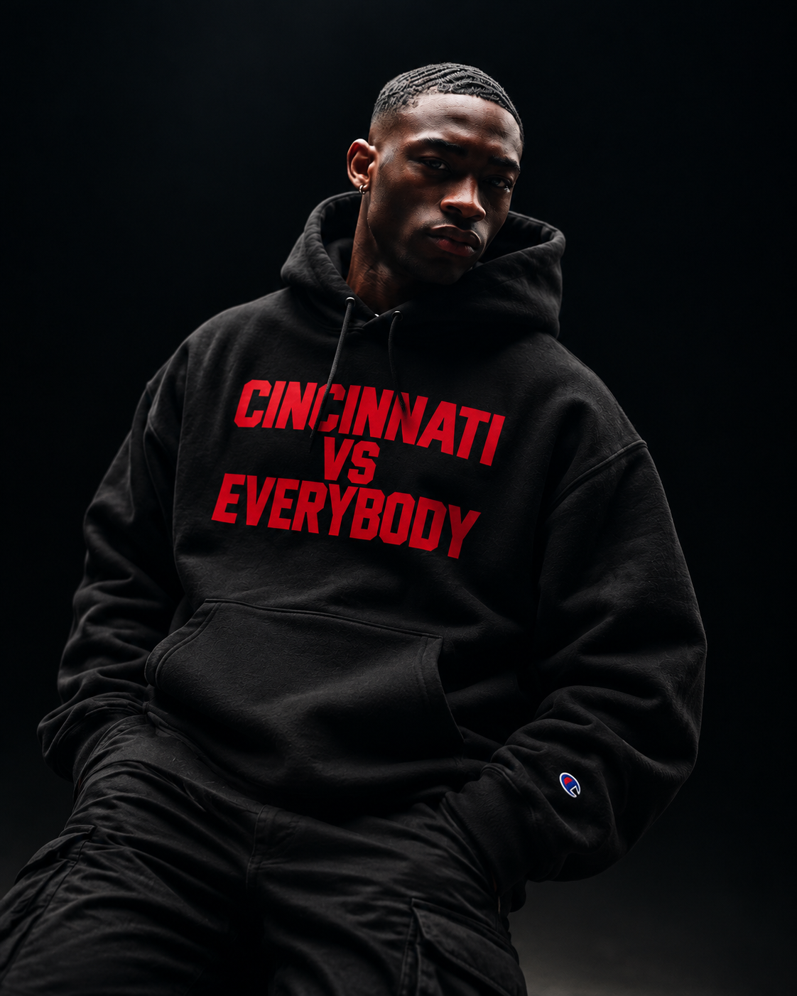 CVE // Hometown Rally Hoodie Black