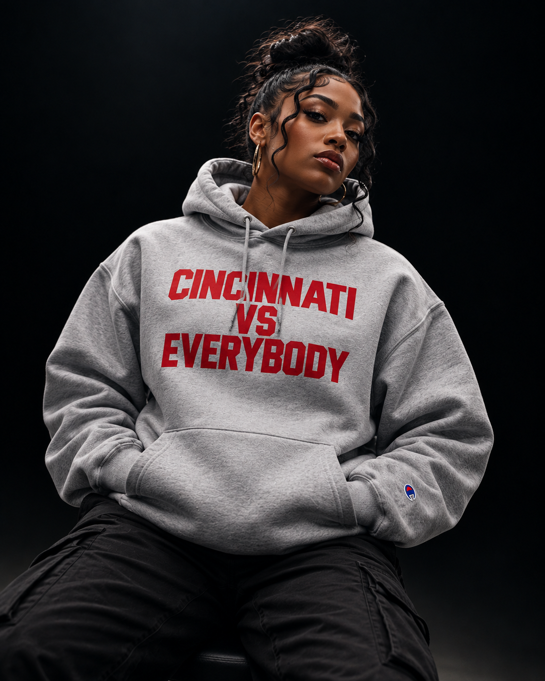 CVE // Hometown Rally Hoodie Light Steel